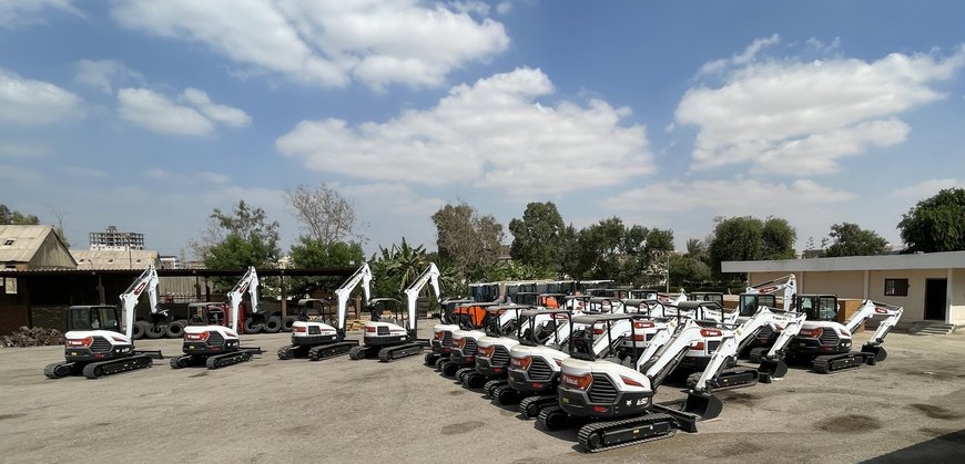 Huge Bobcat Excavator Order for ‘Decent Life’ Project in Egypt